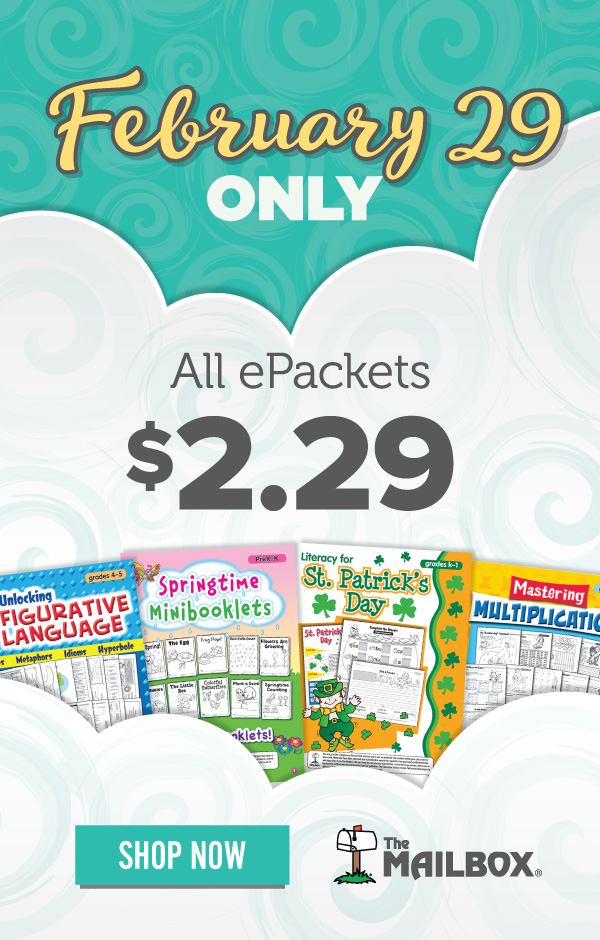 $2.29 ePackets today only!
