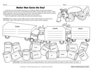 Results for matter | worksheet | Guest - The Mailbox